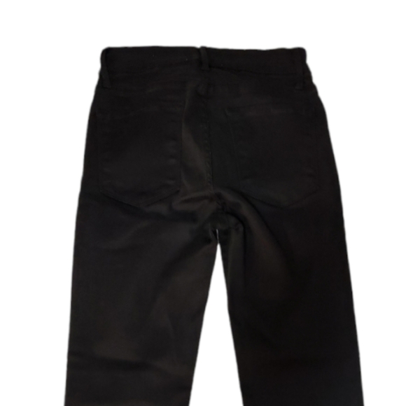 Frame Le Crop Mini Boot Jeans color Herring 'BLACK", Size 26 - Picture 5 of 17